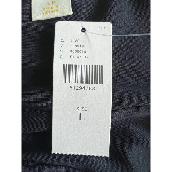 Anthropologie Maeve Gabriela Ruffled Black Floral Maxi Sweetheart Neck Dress L - Picture 12 of 16